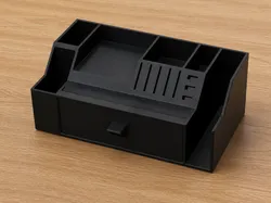 Fișiere pentru imprimante 3D | Fișier 3MF | Large Desk Organizer with drawer