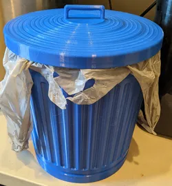 Galvanized Trash Can Remix, Revised with Sturdier Handle