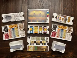 Grand Austria Hotel and Let's Waltz Insert / Organizer - Holds Meeple Source Food Upgrades