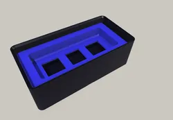 Gridfinity 3 Keyboard Switch Tester (2x1)