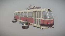 Hover tram Tatra T3