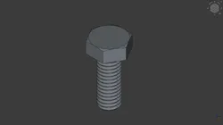 ISO 4017 Bolts M12 - M36 / Length 25 - 200