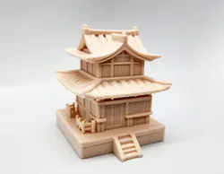 Japanese-Style House Miniature 3