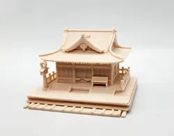 Japanese Train Station Miniature