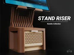 Kumiko Drawer Riser for iPad/ Tablet Stand
