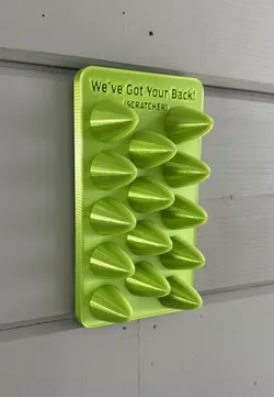 Mounted Back Scratcher and Massager