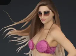 mujer en verano - Modelo de impresión 3D gratuito
