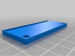 Raspberry Pi Zero W Command Strip Wall Mount