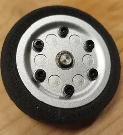 TopPC Odyssey JP Hobby ER120S Nose Gear Tire Replacement in VarioShore TPU