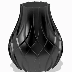 Vase Tangle Pattern