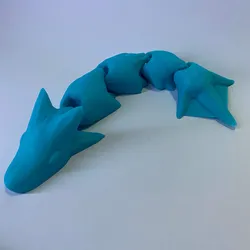 Water Dragon! Articulated Print in Place!