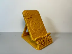 3D printer bestanden | 3MF | 2026 Full of Blessings Mobile Phone Stand
