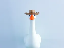 Accesorio de Sombrero Temática de Woody para Ganso de Escritorio - Modelo de impresión 3D gratuito