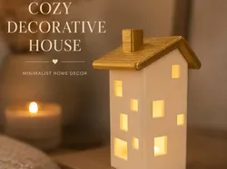 Acogedora casa decorativa - Modelo de impresión 3D gratuito