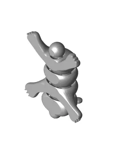 Adorable Flexibear Articulated Bear Toy