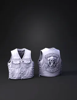 black leather vest with front pockets metal buttons laced sides and