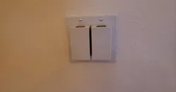 Capped 2 Gang Rocker Switch Plate