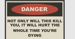 Danger sign