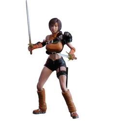 Dual-wielding modern Chinese female fighter v2