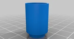 Extruder 9mm I/D flexible conduit and fan holder