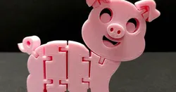 Flexi Articulated Pig
