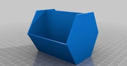 Hex drawers with dividers