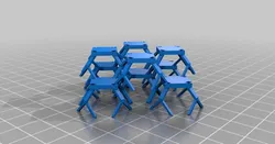 Honeycomb Stacking Stool