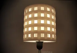 Lampshade for standard light fixture (concentric walls)