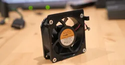 Original Xbox 70mm Nexus Fan adapter and mount