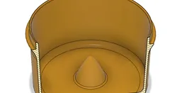 Portafilter Cup for shake distribution