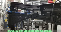Raspberry Pi 7 Inch Touchscreen display case swing out arm mount for 2020 (with STP files)