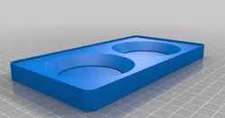 Salt and Peber Grinders Tray
