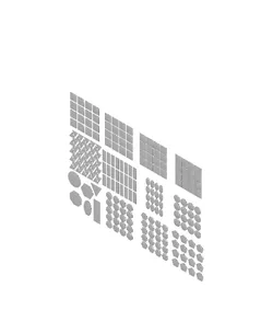 sample shapes textile