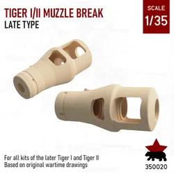 Tiger I & II Muzzle Break (1/35)