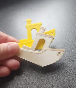 2D Benchy Keychain