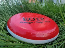 8.5in Juguete Frisbee (¡Hurra! ¡Se acerca el verano!) - Modelo de impresión 3D gratuito