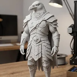 Creality Cloud | raven warrior | ملفات الطابعة ثلاثية الأبعاد