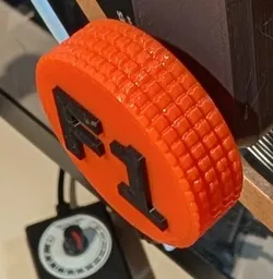 Filament number F1, F2 , F3, F4, F5 for knob.