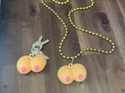 Fișiere pentru imprimante 3D | Fișier 3MF | NSFW BOOB KEYCHAIN NECKLACE