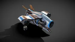 Futured Jet Plane
