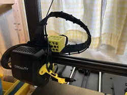 Ribbon cable and round cable clip for Ender-3 V3 SE