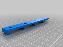 Simple 3.5" HDD Cage (Recessed Screw Hold, Wider Between HDDs)