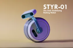 STYR-01: The Self-Stabilizing Rolling Robot