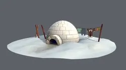 Toon-styled Igloo