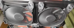 Trident 120/140mm Bed Fan Mount