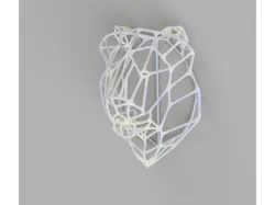 Wireframe Lion