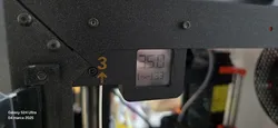 Xiaomi Mi Panel Holder in Original Prusa Enclosure with Filament Guide