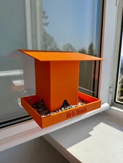 Birb House (Window Bird Feeder)