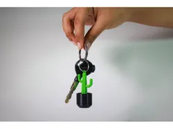 Cactus keychain