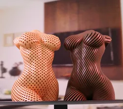 Curvy female body - Spiral efect - NSFW